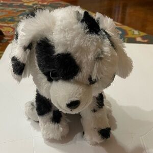 Mattel Fluffy Black and White Dog Toy